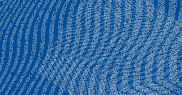 graphic element that is blue with light blue waves that cross over each other