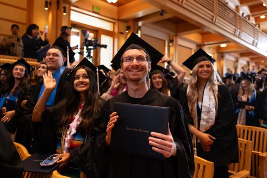 Photo in Grad Regalia