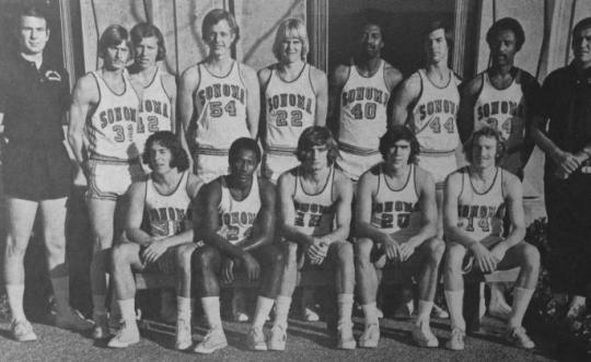1972-73 SSU men's basketball team