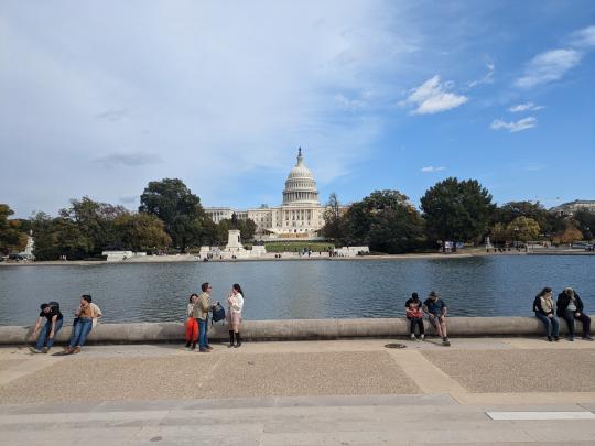 SSU students in Washington D.C.