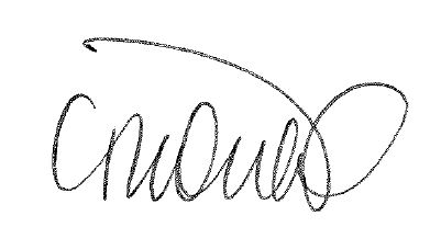 Signature of Tiffany O’Neil