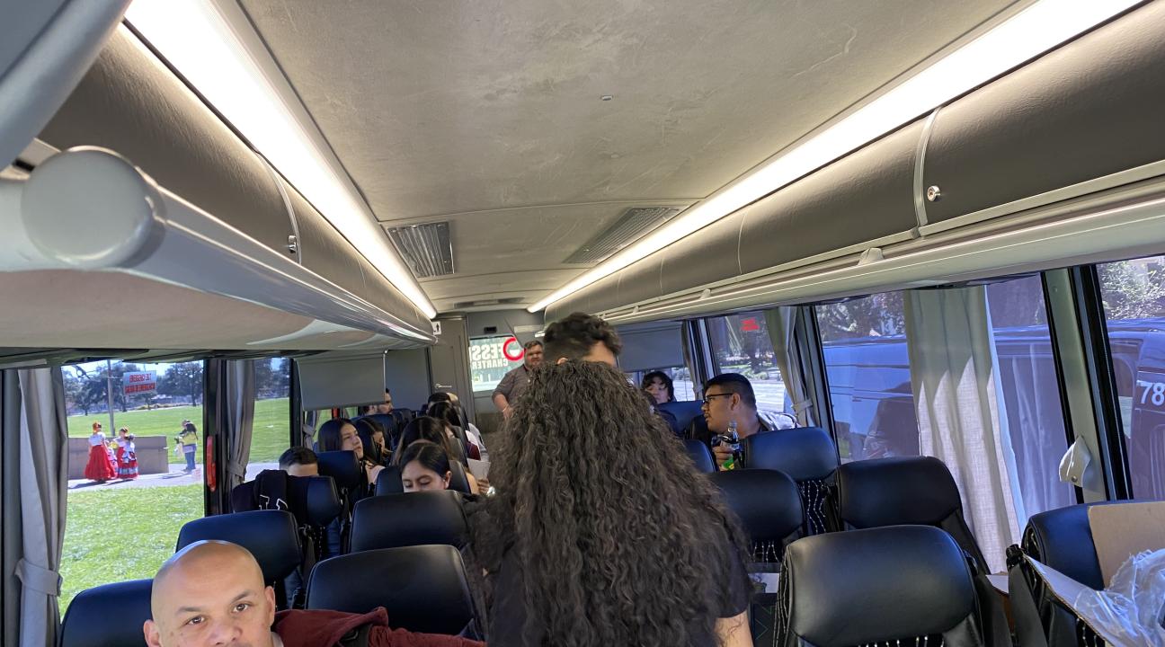 To make the summer dual enrollment program possible, Redwood Coast K16 Collaborative partners hired vans in each participating school district to transport students. 
