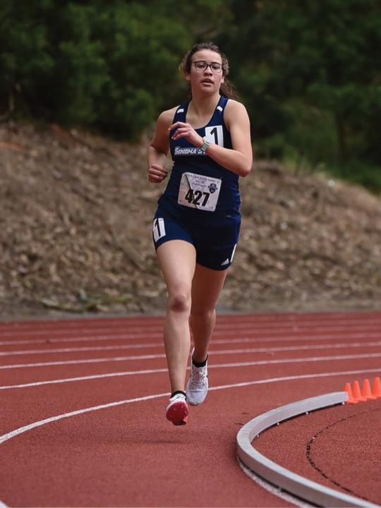 Sophie running